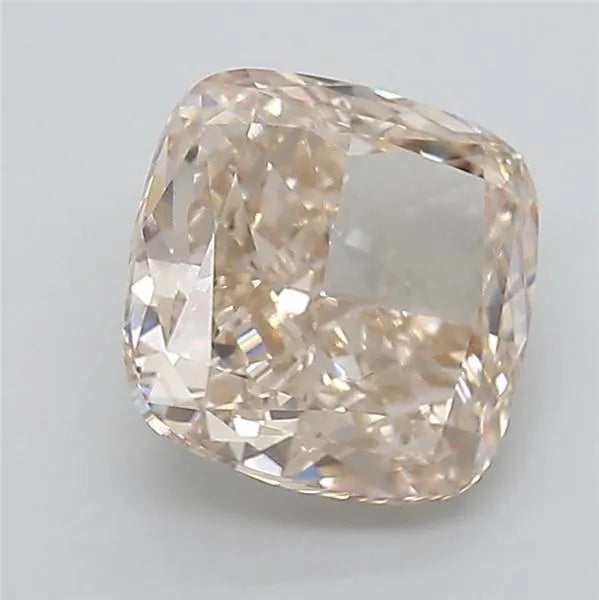 3.04ct Cushion modified Lab Grown Diamond (Colour Very Light Brown, Clarity VVS2, IGI Certified)