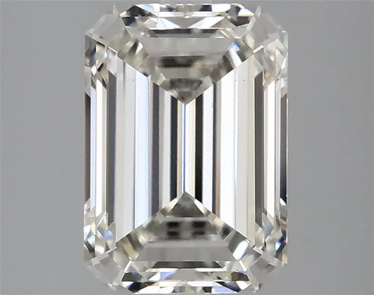 3.04ct Emerald Lab Grown Diamond (Colour H, Clarity VS1, IGI Certified)