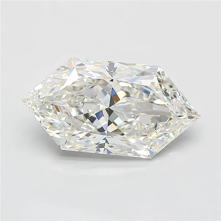 3.04ct Hexagonal Lab Grown Diamond (Colour G, Clarity VVS2, IGI Certified)