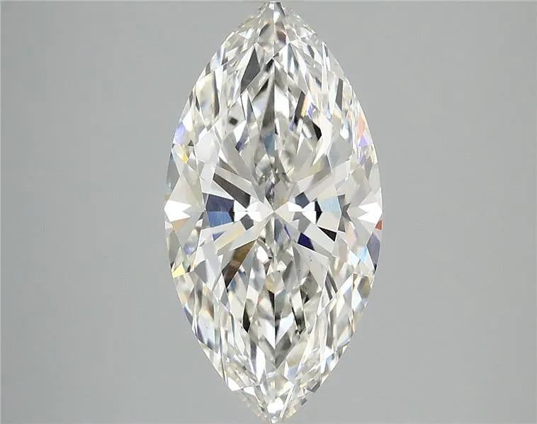 3.04ct Marquise Lab Grown Diamond (Colour G, Clarity VVS2, IGI Certified)
