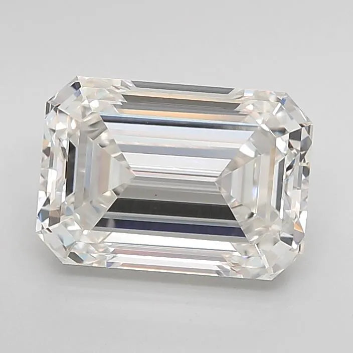 3.05ct Emerald Lab Grown Diamond (Colour G, Clarity VVS2, IGI Certified)