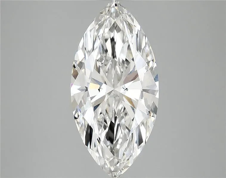 3.05ct Marquise Lab Grown Diamond (Colour F, Clarity VVS2, IGI Certified)