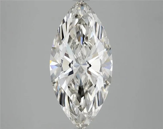 3.05ct Marquise Lab Grown Diamond (Colour H, Clarity VVS2, IGI Certified)