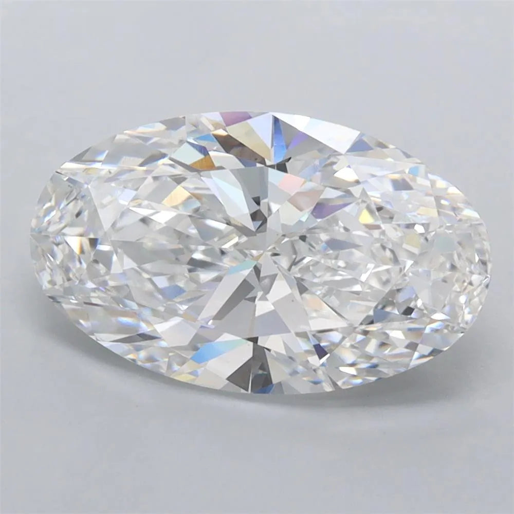 3.05ct Oval Lab Grown Diamond (Colour D, Clarity VVS2, IGI Certified)