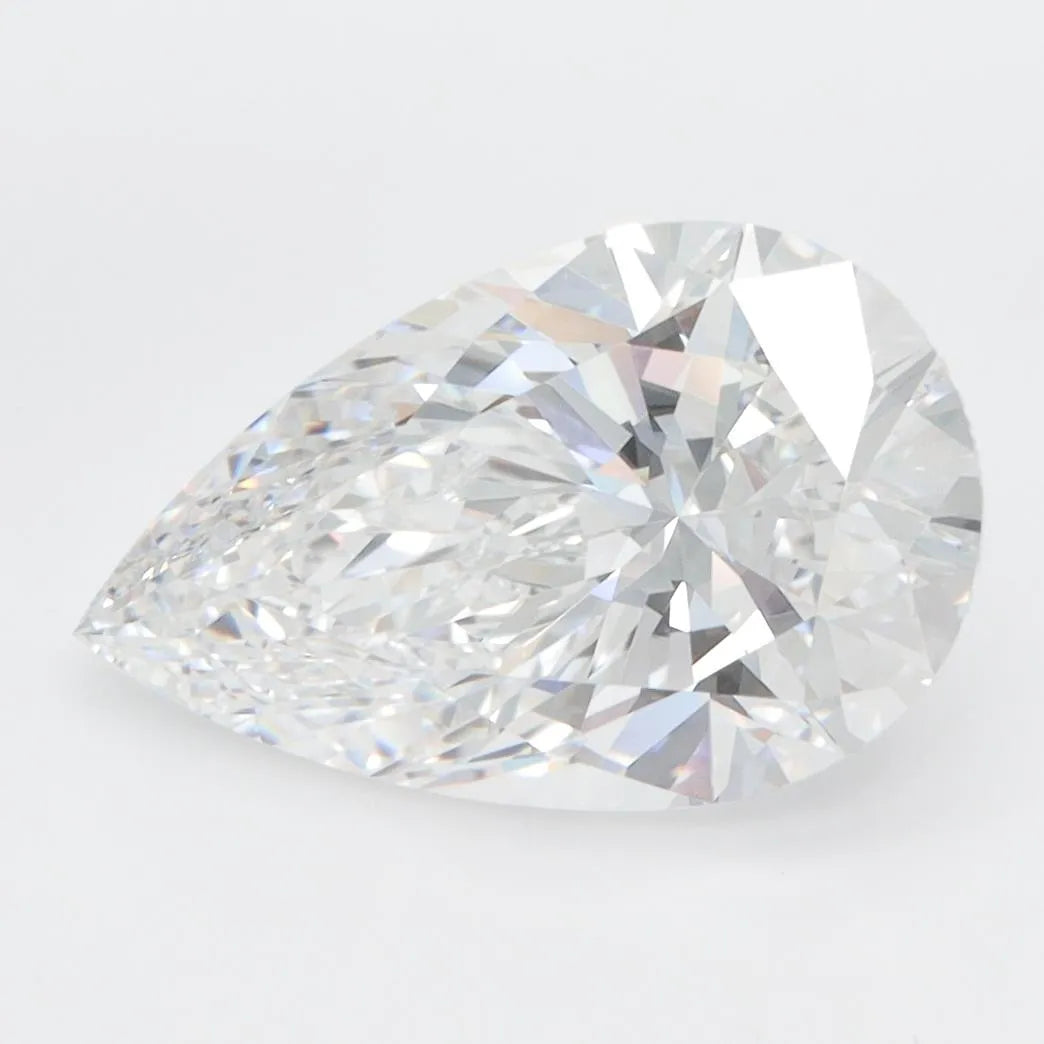 3.05ct Pear Lab Grown Diamond (Colour D, Clarity VVS1, IGI Certified)