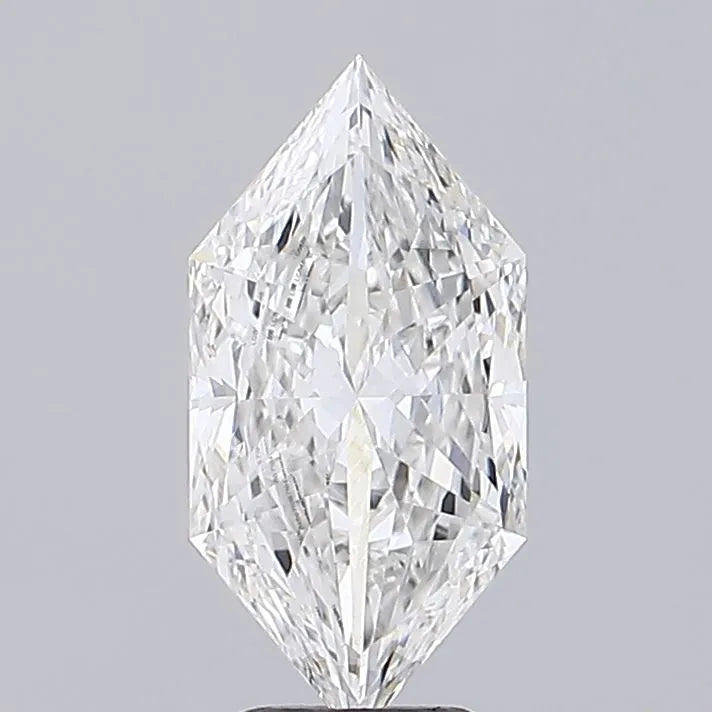 3.06ct Hexagonal Lab Grown Diamond (Colour E, Clarity VS1, IGI Certified)