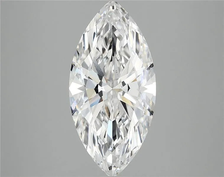 3.06ct Marquise Lab Grown Diamond (Colour E, Clarity VS1, IGI Certified)