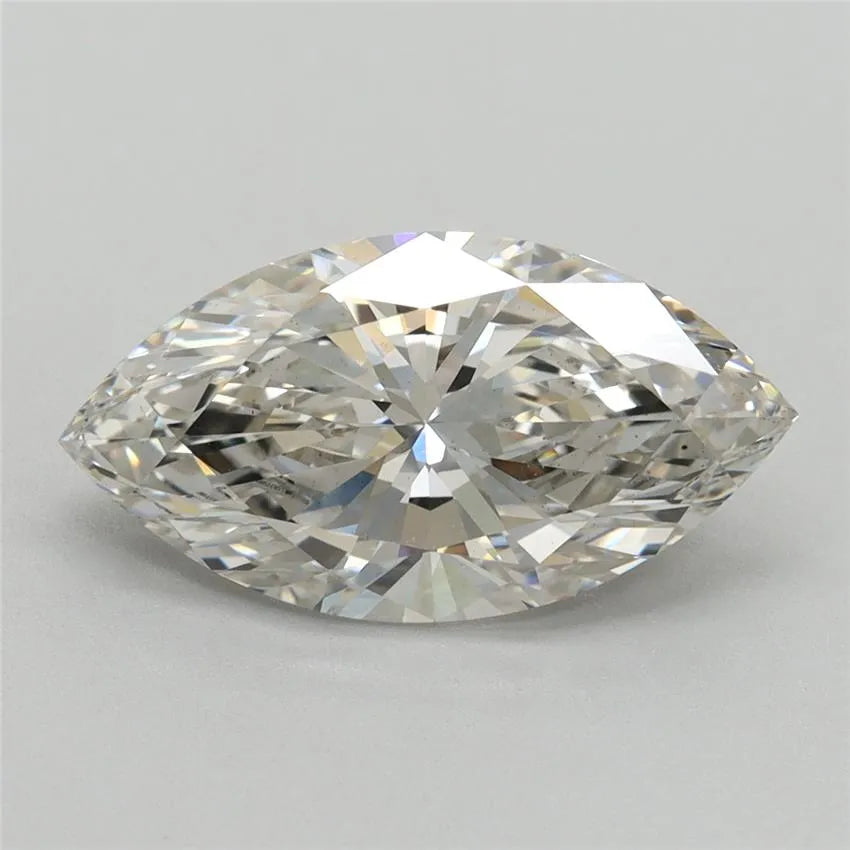 3.06ct Marquise Lab Grown Diamond (Colour H, Clarity VS2, IGI Certified)