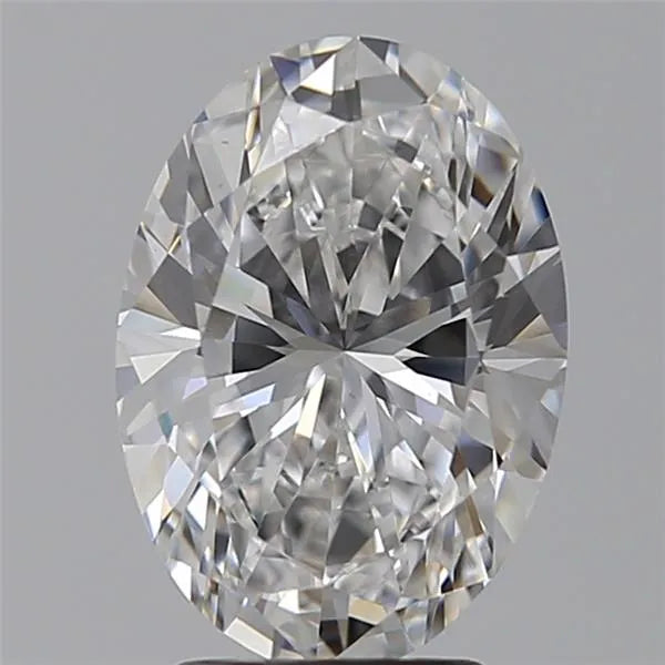 3.06ct Oval Lab Grown Diamond (Colour D, Clarity VS1, IGI Certified)