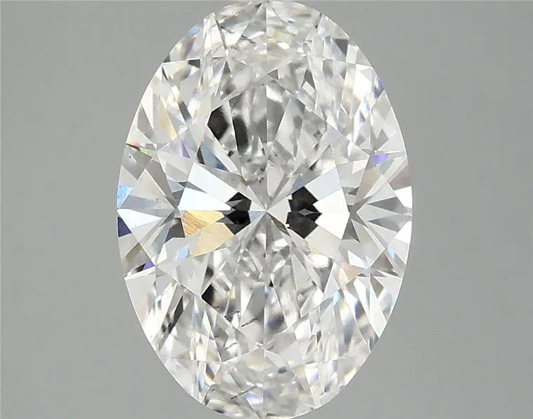 3.06ct Oval Lab Grown Diamond (Colour E, Clarity VS2, IGI Certified)