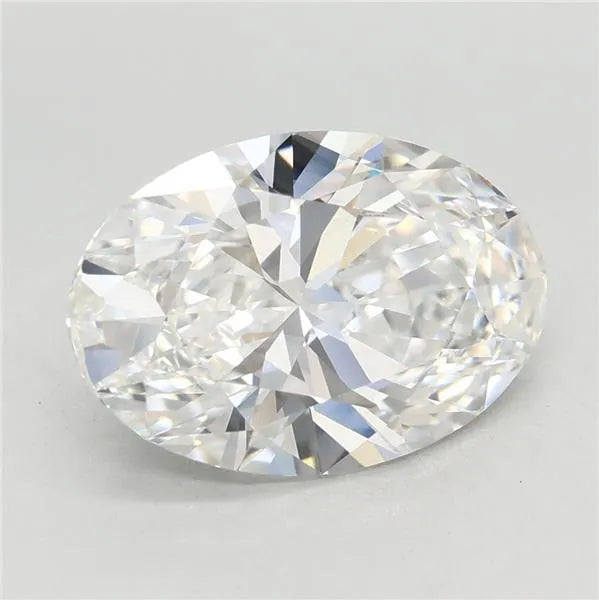 3.06ct Oval Lab Grown Diamond (Colour E, Clarity VVS2, IGI Certified)