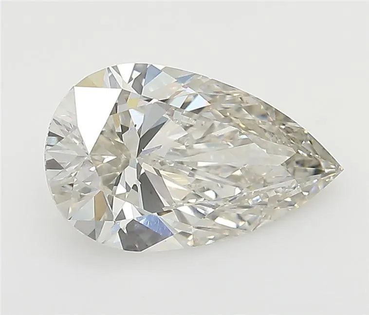 3.06ct Pear Lab Grown Diamond (Colour I, Clarity VS1, IGI Certified)