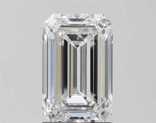 3.07ct Emerald Lab Grown Diamond (Colour E, Clarity VS1, GIA Certified)