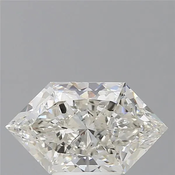 3.07ct Hexagonal Lab Grown Diamond (Colour H, Clarity VVS2, IGI Certified)