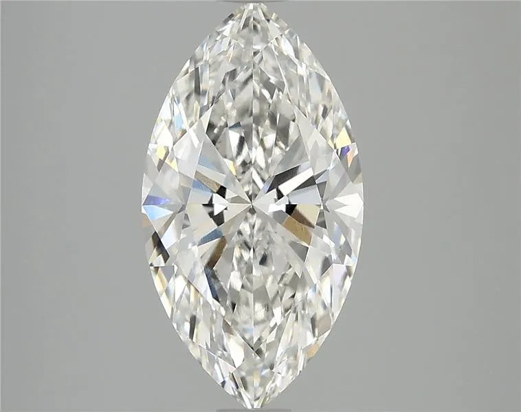 3.07ct Marquise Lab Grown Diamond (Colour G, Clarity VVS2, IGI Certified)
