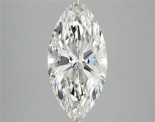 3.07ct Marquise Lab Grown Diamond (Colour H, Clarity SI1, IGI Certified)
