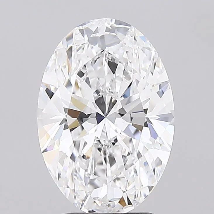 3.07ct Oval Lab Grown Diamond (Colour D, Clarity FL, IGI Certified)