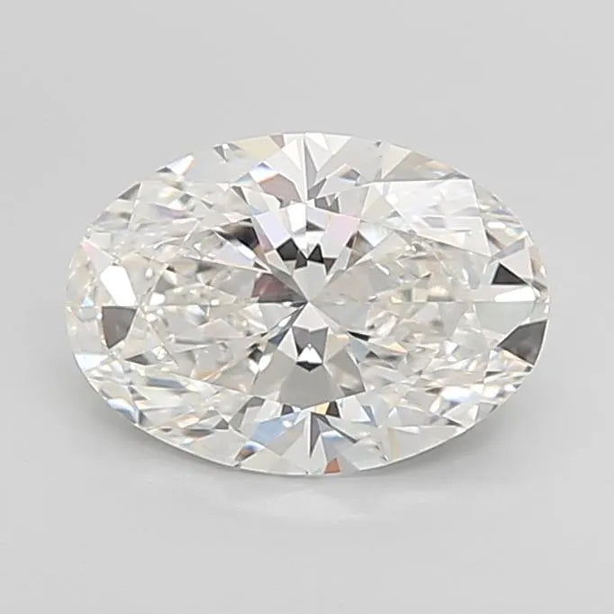 3.07ct Oval Lab Grown Diamond (Colour G, Clarity VVS2, IGI Certified)