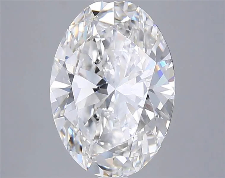 3.07ct Oval Lab Grown Diamond (Colour G, Clarity VVS2, IGI Certified)