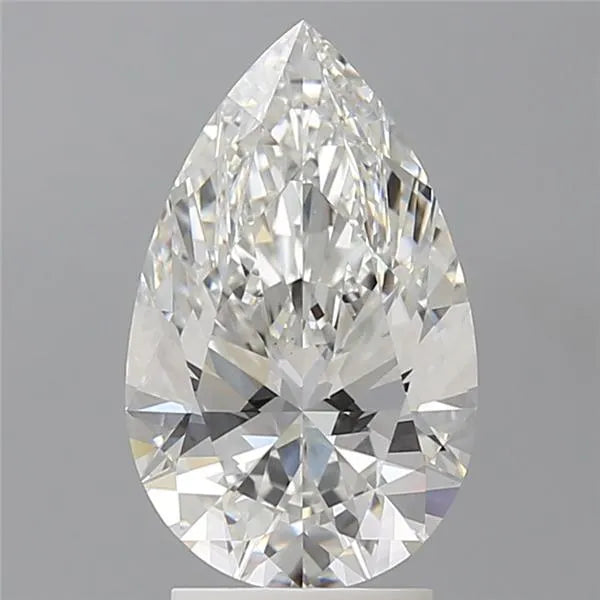 3.07ct Pear Lab Grown Diamond (Colour F, Clarity VVS2, IGI Certified)