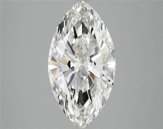 3.08ct Marquise Lab Grown Diamond (Colour F, Clarity VVS2, IGI Certified)