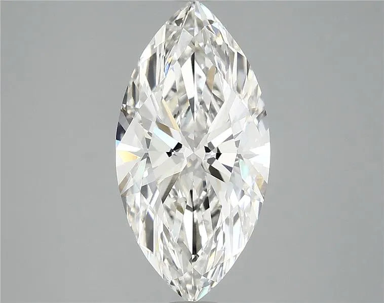 3.08ct Marquise Lab Grown Diamond (Colour G, Clarity VVS2, IGI Certified)