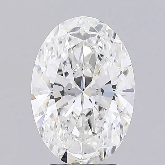 3.08ct Oval Lab Grown Diamond (Colour F, Clarity VVS1, IGI Certified)