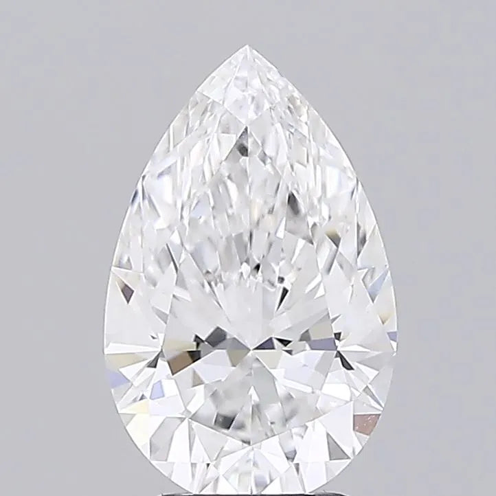 3.08ct Pear Lab Grown Diamond (Colour E, Clarity VVS1, IGI Certified)