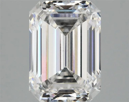 3.09ct Emerald Lab Grown Diamond (Colour E, Clarity VS1, IGI Certified)
