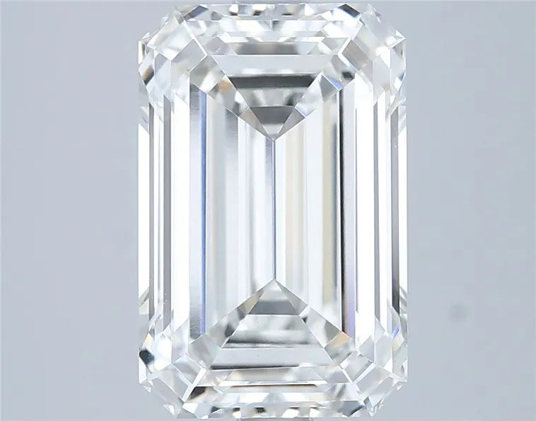 3.09ct Emerald Lab Grown Diamond (Colour G, Clarity VVS2, IGI Certified)