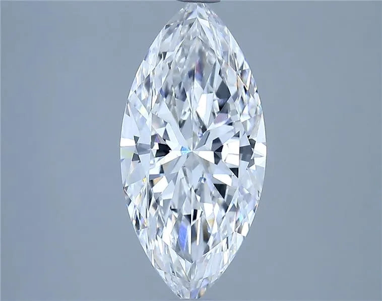 3.09ct Marquise Lab Grown Diamond (Colour D, Clarity VVS1, IGI Certified)