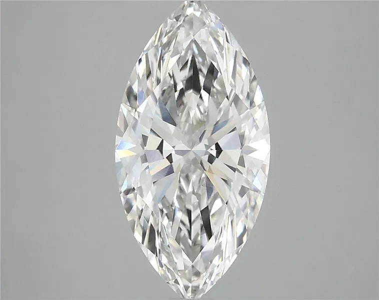 3.09ct Marquise Lab Grown Diamond (Colour F, Clarity VVS1, IGI Certified)