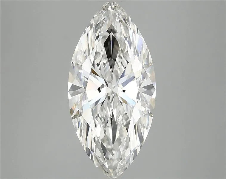 3.09ct Marquise Lab Grown Diamond (Colour G, Clarity VVS2, IGI Certified)