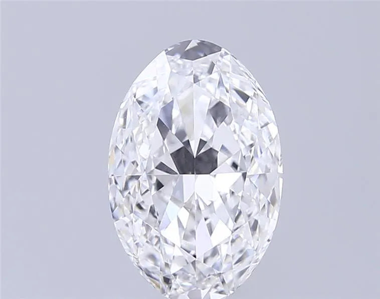 3.09ct Oval Lab Grown Diamond (Colour D, Clarity VVS1, IGI Certified)