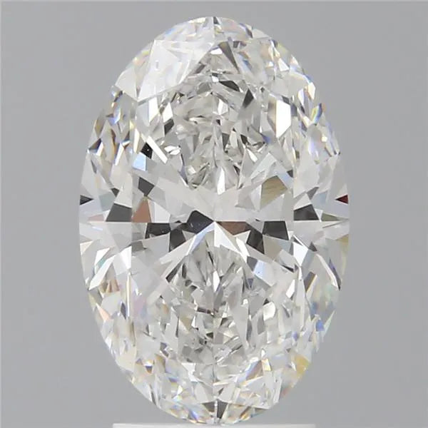 3.10ct Oval Lab Grown Diamond (Colour E, Clarity VS1, IGI Certified)