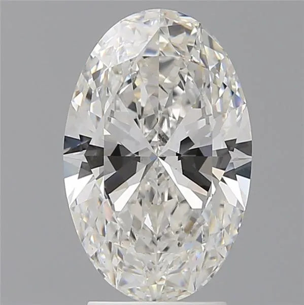 3.10ct Oval Lab Grown Diamond (Colour E, Clarity VS2, IGI Certified)