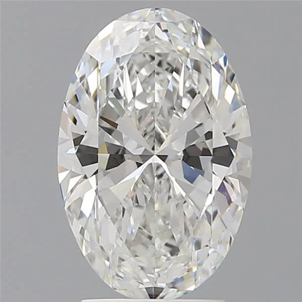 3.10ct Oval Lab Grown Diamond (Colour F, Clarity VVS2, IGI Certified)