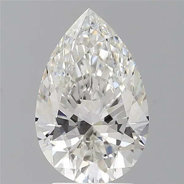 3.10ct Pear Lab Grown Diamond (Colour F, Clarity VS1, IGI Certified)