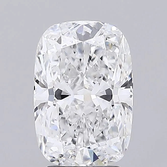 3.12ct Cushion modified Lab Grown Diamond (Colour D, Clarity VVS2, IGI Certified)