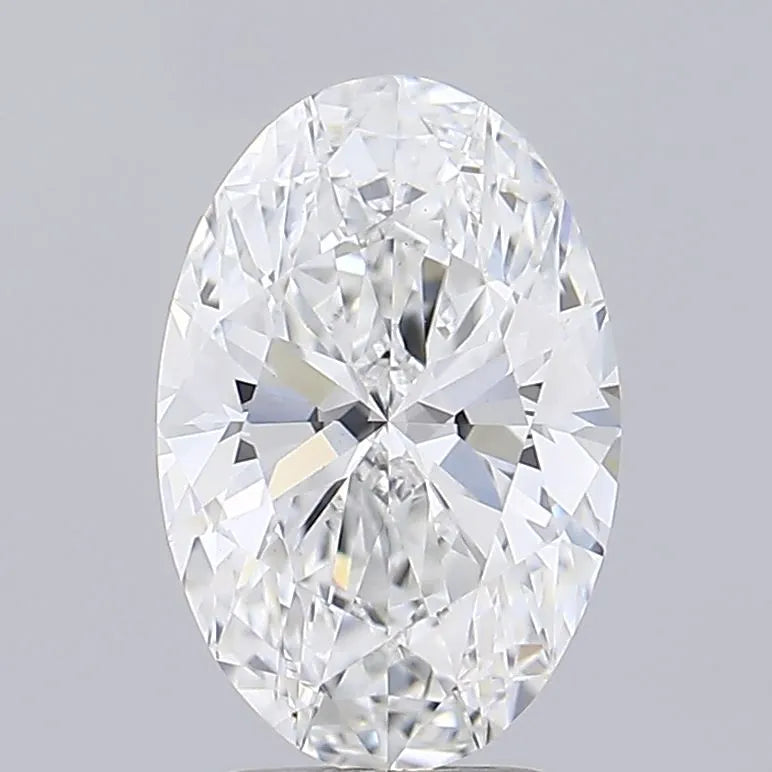 3.19ct Oval Lab Grown Diamond (Colour E, Clarity VS1, IGI Certified)