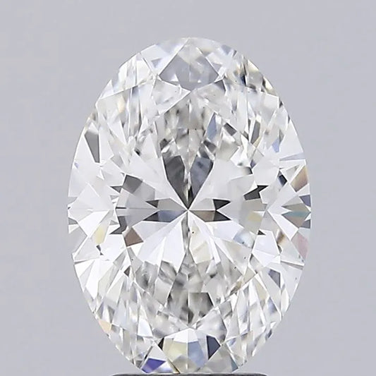 3.20ct Oval Lab Grown Diamond (Colour F, Clarity VS1, IGI Certified)