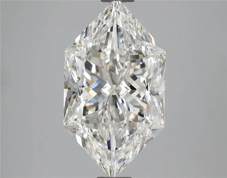 3.23ct Hexagonal Lab Grown Diamond (Colour F, Clarity VVS2, IGI Certified)