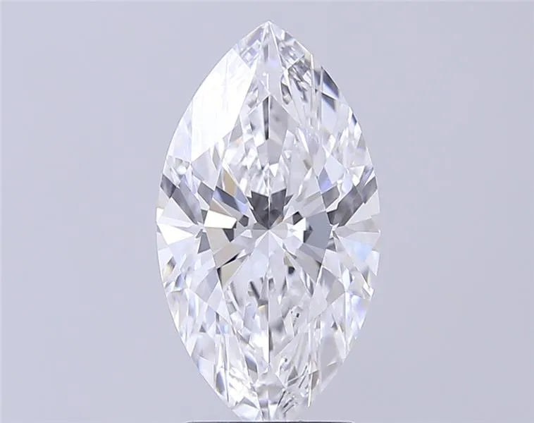 3.24ct Marquise Lab Grown Diamond (Colour D, Clarity VVS1, IGI Certified)