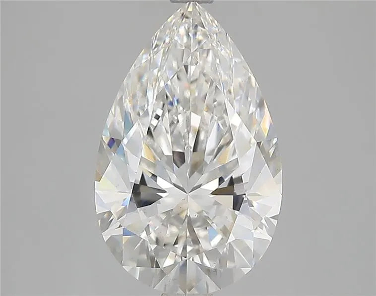 3.24ct Pear Lab Grown Diamond (Colour G, Clarity VS2, GIA Certified)