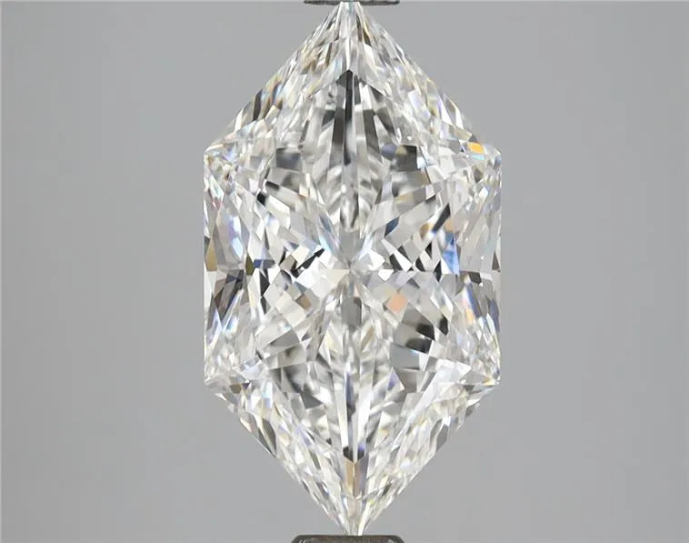 3.25ct Hexagonal Lab Grown Diamond (Colour E, Clarity VVS2, IGI Certified)