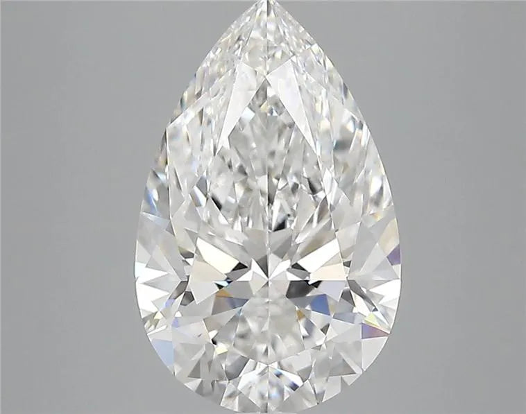 3.27ct Pear Lab Grown Diamond (Colour E, Clarity VVS2, IGI Certified)