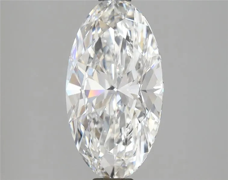 3.28ct Oval Lab Grown Diamond (Colour D, Clarity VVS2, IGI Certified)