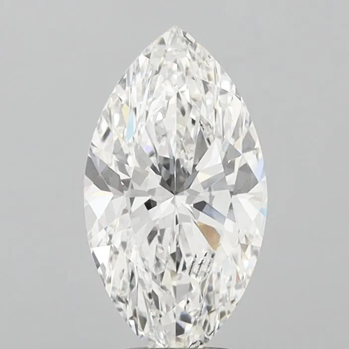 3.30ct Marquise Lab Grown Diamond (Colour F, Clarity VVS2, IGI Certified)