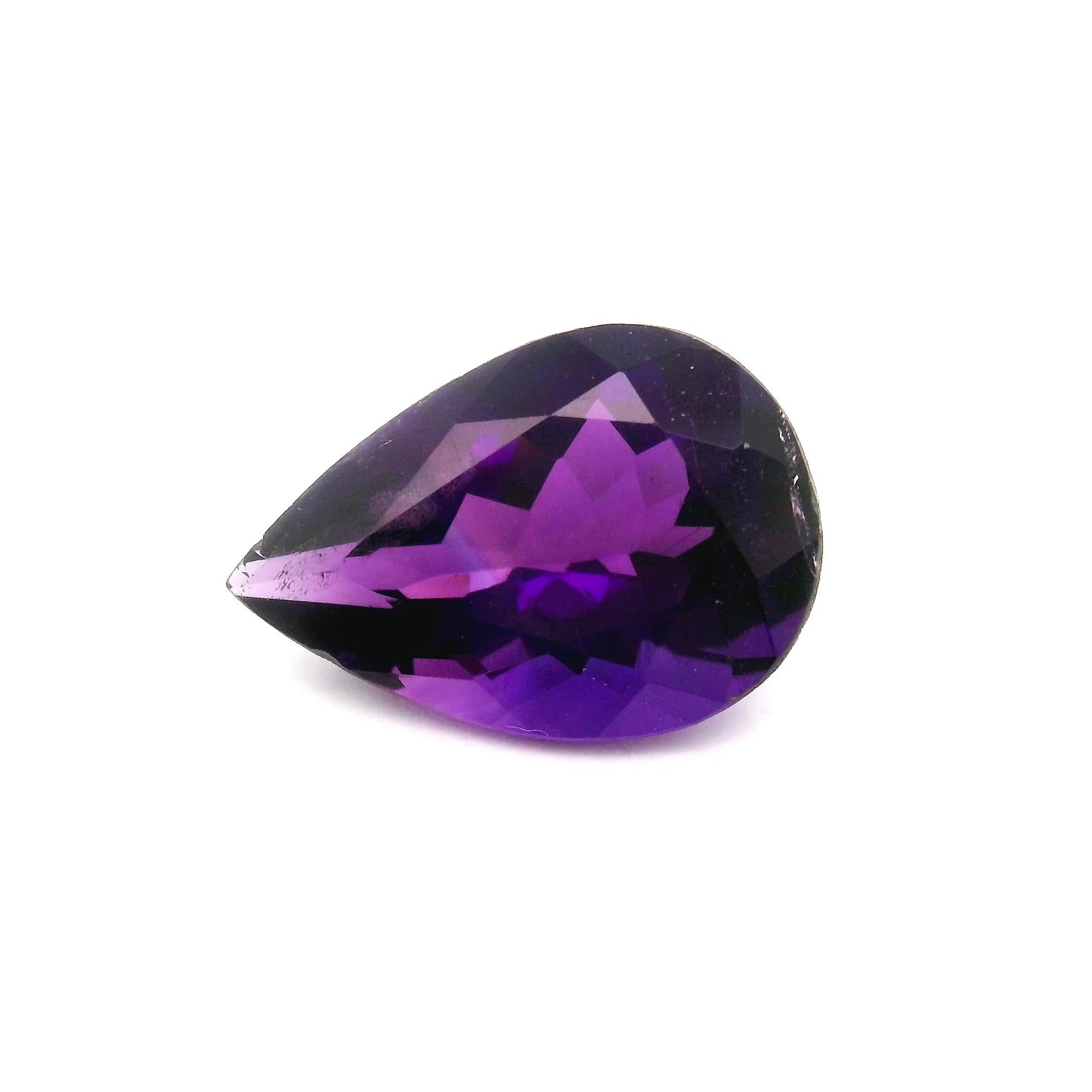 3.30ct Pear Natural Amethyst (Colour Purple, Clarity Eye Clean, Cut Faceted)