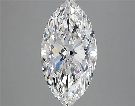 3.31ct Marquise Lab Grown Diamond (Colour E, Clarity VVS2, IGI Certified)
